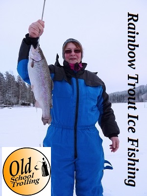 Ice Fishing Trip for Rainbow Trout on Lake Saimaa